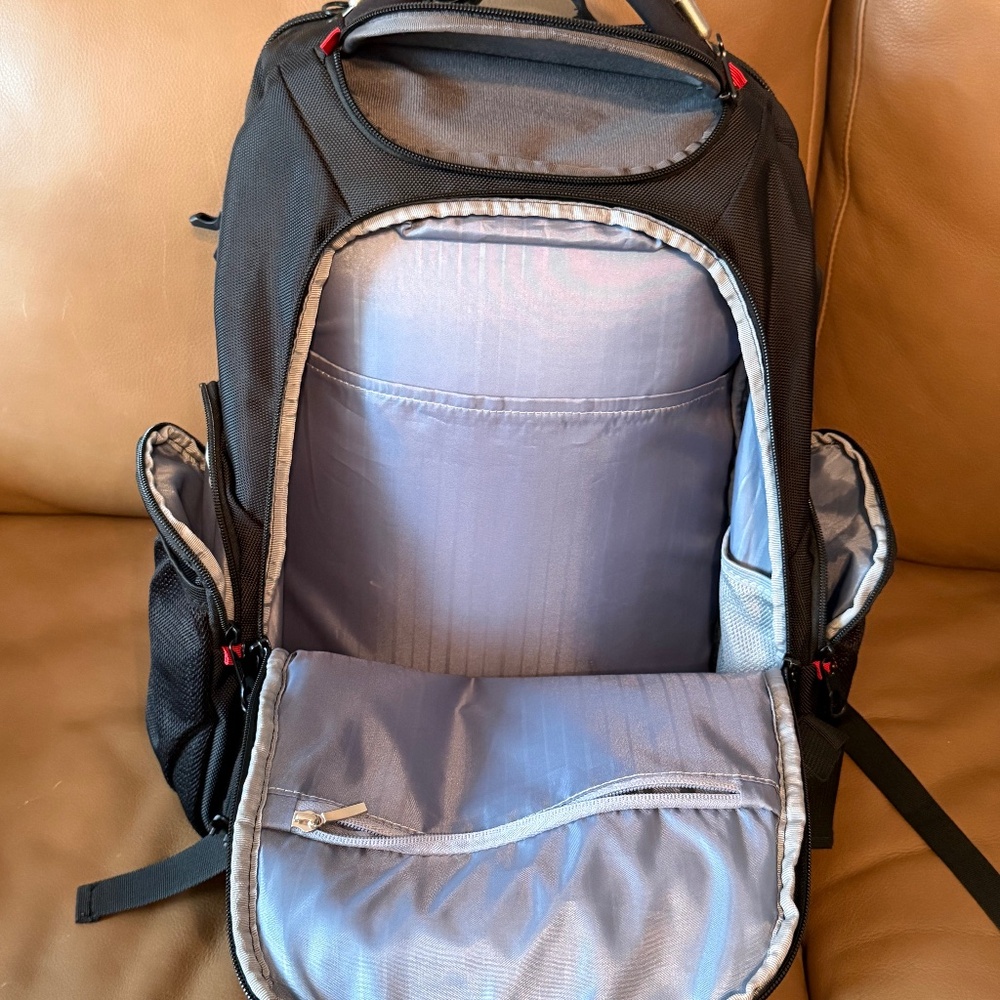 KROSER Travel Laptop Backpack 17.3 Inch XL Computer Backpack-Black - Picture 7 of 10